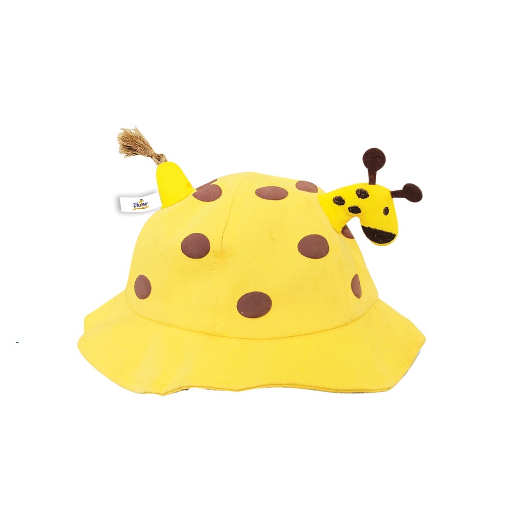 Bình nước có ống hút quà từ Grow + nón