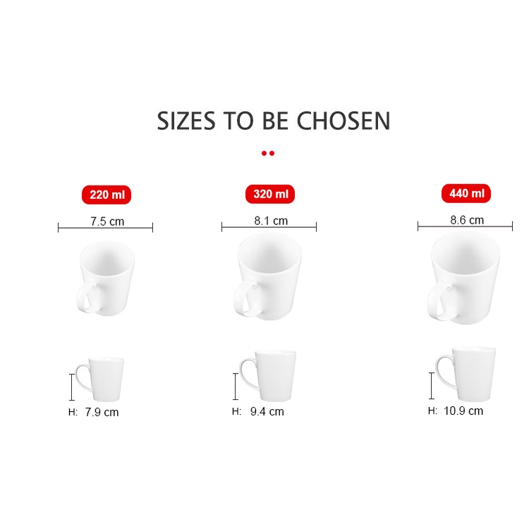 Ca LPV sứ Long Phương nhiều kích cỡ dùng uống nước văn phòng