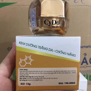 KEM CYDO DƯỠNG TRẮNG DA CHỐNG NẮNG 12G