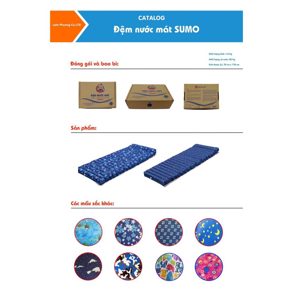 [BH 1 ĐỔI 1] Đệm Nước Mát, Nệm Nước Mát Gia Đình Cao Cấp Vải Thoáng Khí Chống Nước Tạo cảm giác êm dịu và giấc ngủ sâu