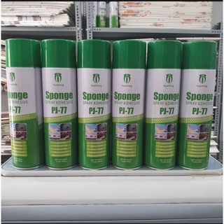 Keo dán xốp dạng xịt đa năng pj77, dán xốp, mút, giấy decal 600ml