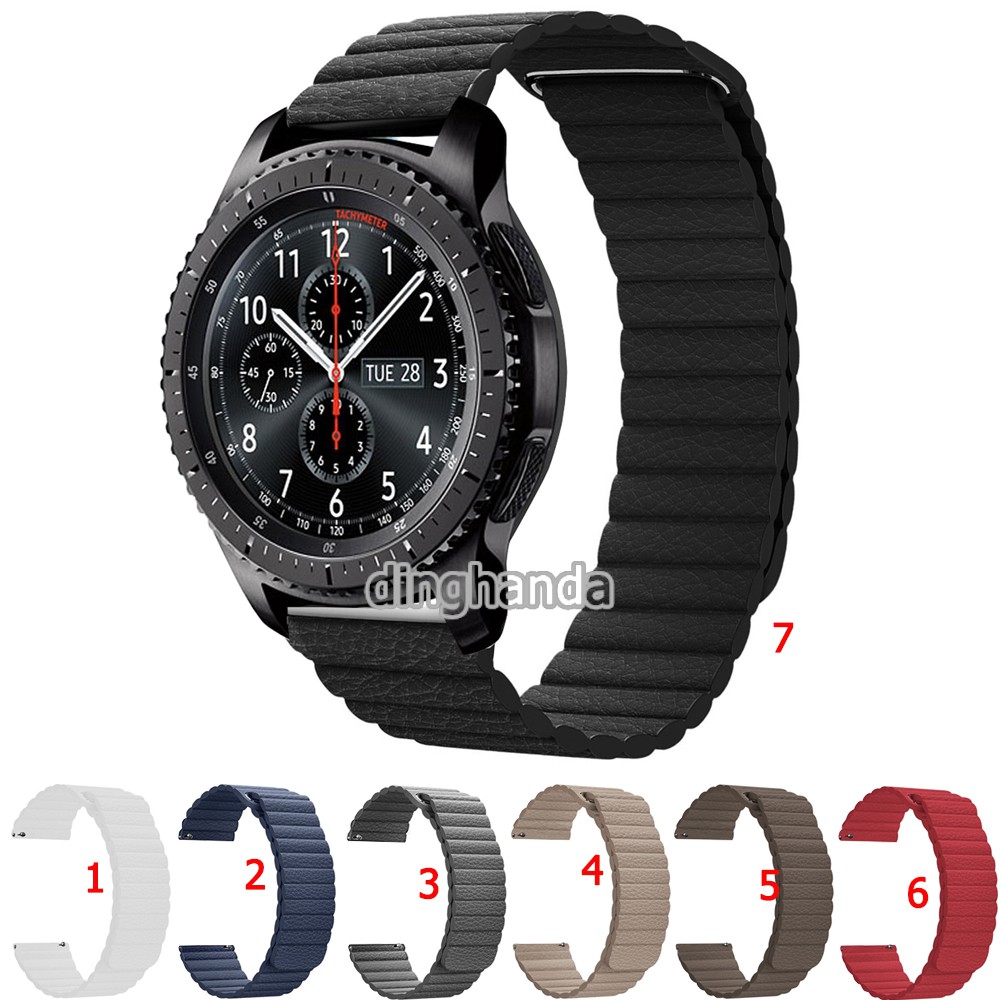 Dây đeo bằng da cho đồng hồ Samsung Gear S3 Classic/Frontier