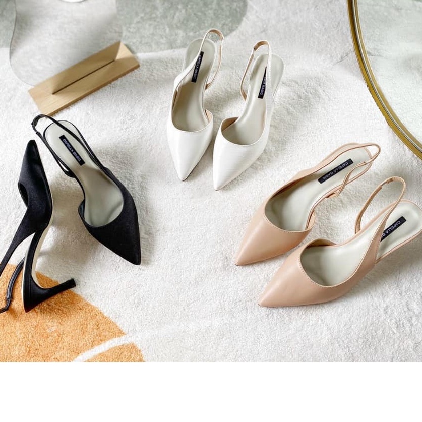 SANDAL NỮ CAPELLA SLINGBACK 6P MŨI NHỌN