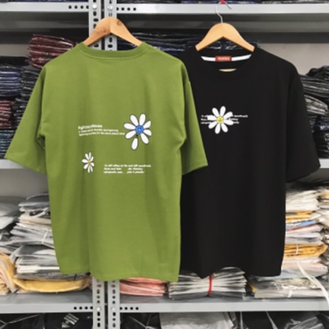 Áo Thun HOA CÚC Unisex A017 | BigBuy360 - bigbuy360.vn