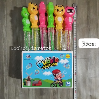 Đồ chơi cây thổi bong bóng xà phòng Chai xà bông bong bóng nước đồ chơi trẻ em (loại to)