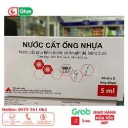 [IDC]NƯỚC CẤT ỐNG NHỰA (hộp 50 ống)[IDC]