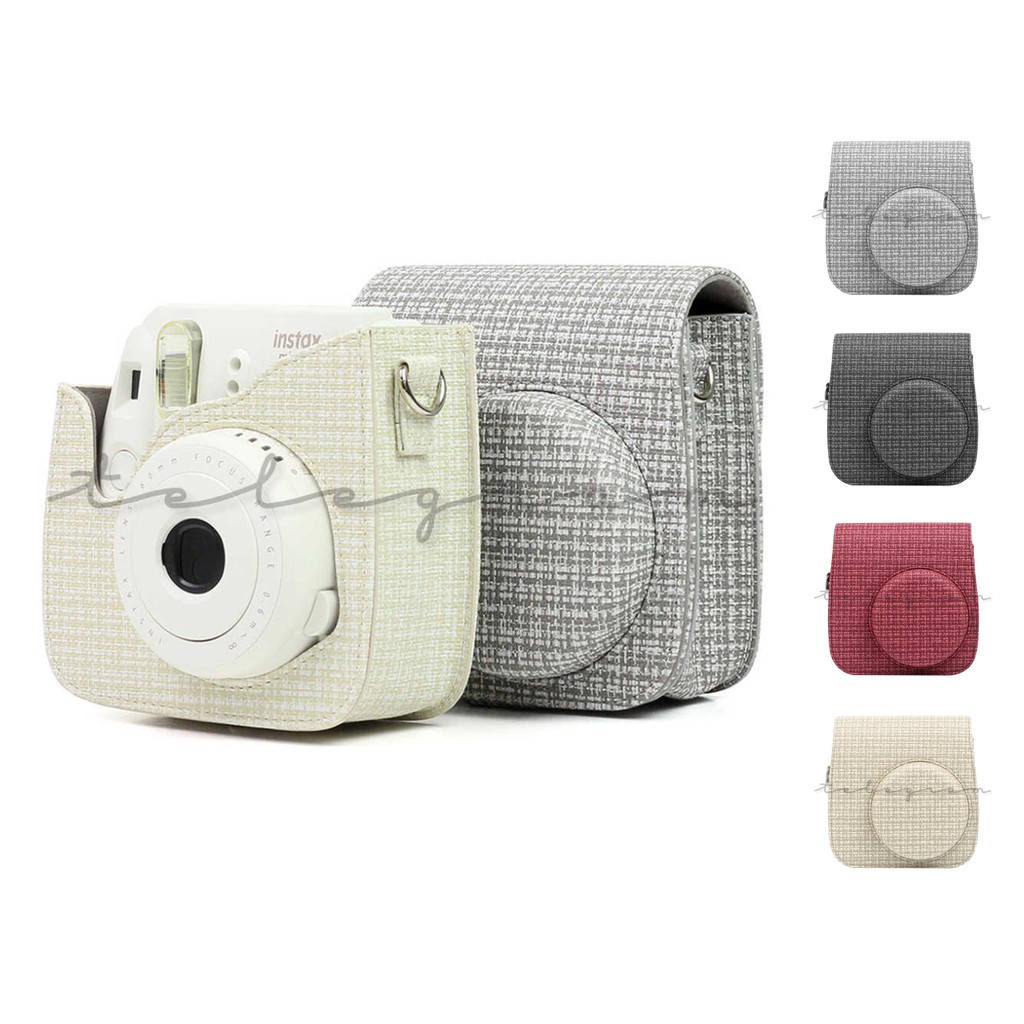 Túi Da Đựng Máy Ảnh Fujifilm Polaroid Instax Mini 8 & Mini 9