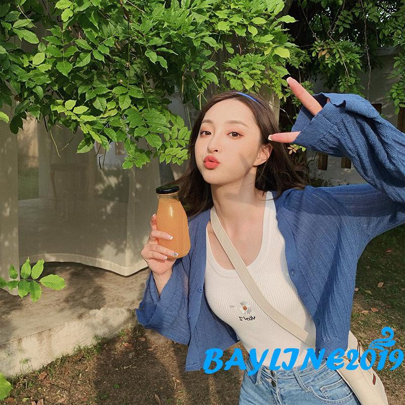 Áo khoác cardigan dệt kim tay dài cổ chữ V màu sắc thời trang trẻ trung năng động cho nữ