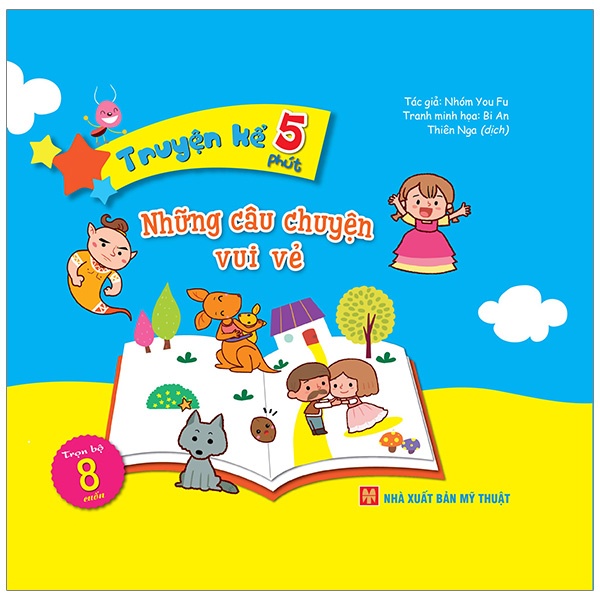 Sách - Truyện Kể 5 Phút - Những Câu Chuyện Vui Vẻ (Bìa Cứng)