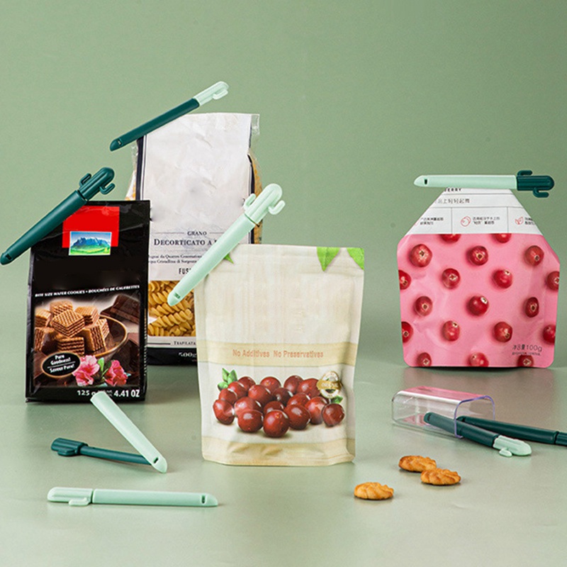 [HÀNG CÓ SẴN] Kẹp nhựa niêm phong thực phẩm combo 5 chiếc kẹp bảo quản thực phẩm tiện dụng cho nhà bếp