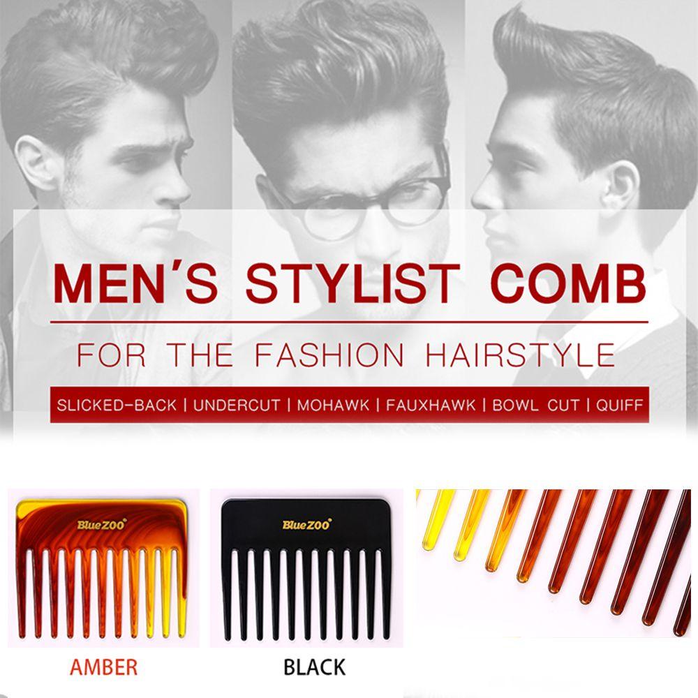 Lược Chải Tóc Xoăn Chống Tĩnh Điện Chuyên Nghiệp Cho Nam