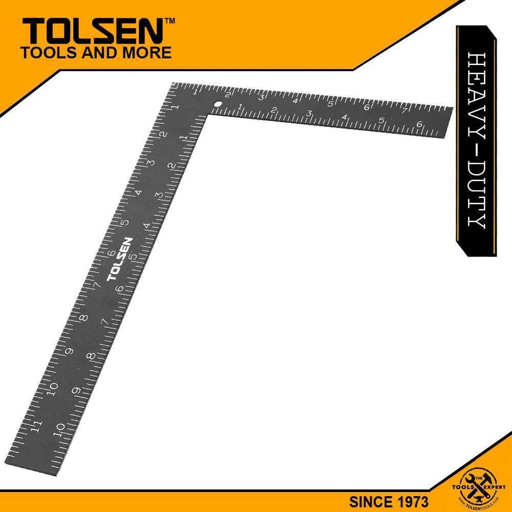 Thước góc đen 400x600mm tolsen 35043