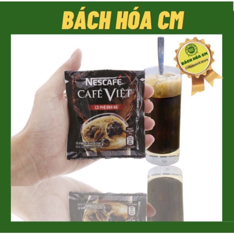 (Tặng thêm 2 gói) Cà Phê Đen Đá NesCafe Cafe Việt (35 gói x 16g ) | BigBuy360 - bigbuy360.vn