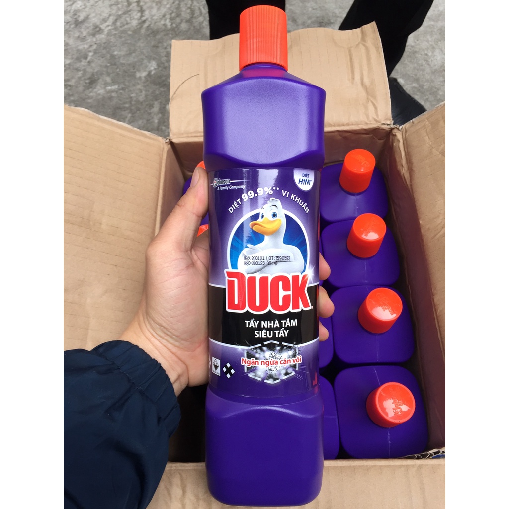 Nước tẩy bồn cầu duck vuông 900ml