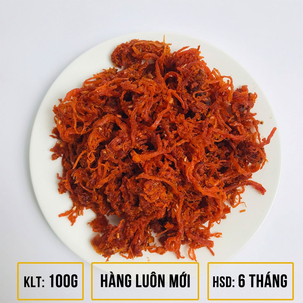 Khô bò xé sợi loại 1 túi 100g đồ ăn vặt Hà My - anvathamy288 | BigBuy360 - bigbuy360.vn