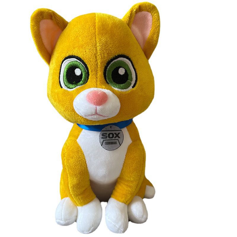 Disney Pixar Buzz Lightyear Sox Cat Animal Sheriff Bass 25cm Stuffed Plush Toys Buzz Lightyear Woody Tracy Doll Cute Mechanical Puppy Plush Toys