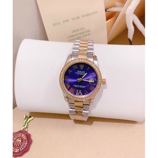 Đồng Hồ Nữ Rolex Viền Đá