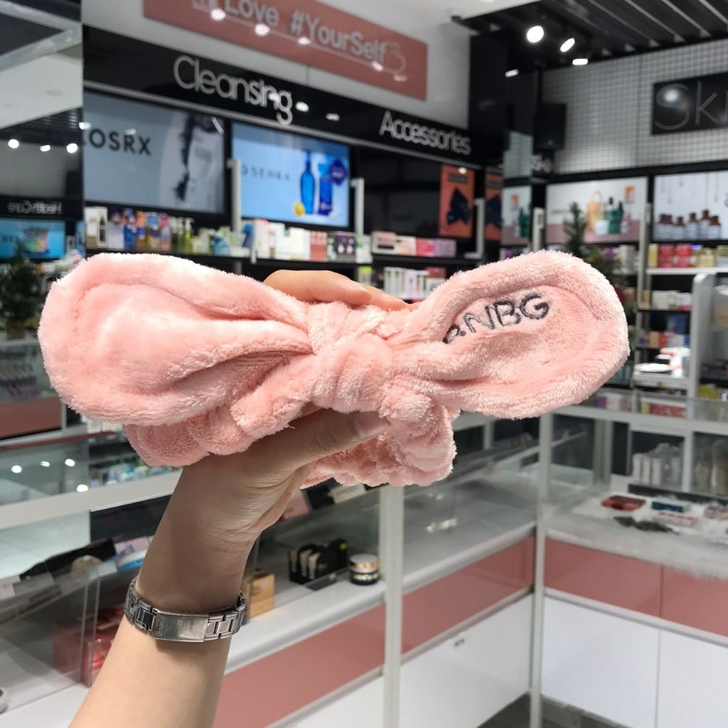 Băng Đô Cài Tóc Rửa Mặt Lông Mềm Giao Ngẫu Nhiên