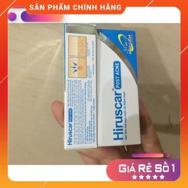 Gel mờ thâm và sẹo mụn Hiruscar post acne 5g