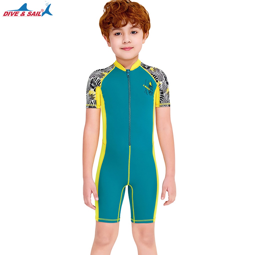 Đồ bơi dáng ngắn bảo vệ chống tia UV cho bé trai