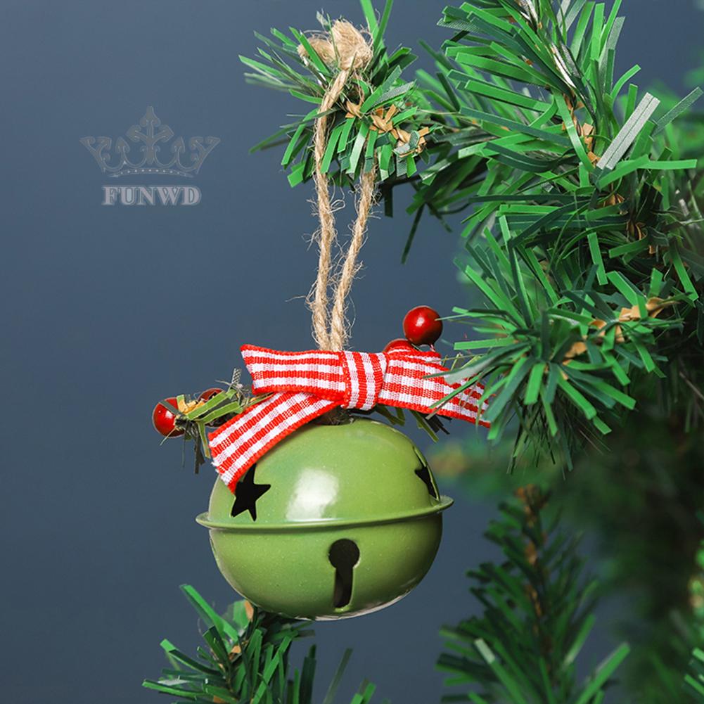 Chuông Giáng Sinh Kim Loại Trang Trí