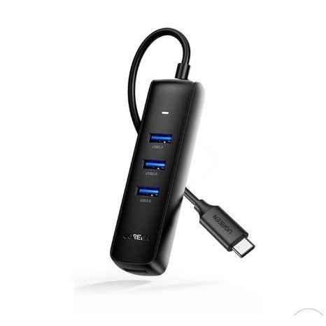 Bộ chia Hub USB Type C sang 4 Port USB 3.0 Ugreen 10916 (Dây dài 20cm)