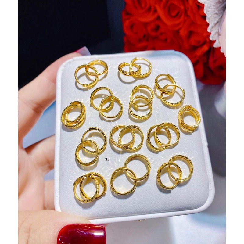 Bông tròn mẹ và bé