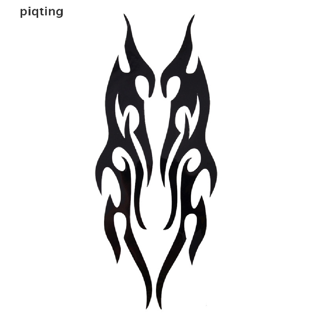 Miếng Dán Vinyl Hình Ngọn Lửa 3D Vui Nhộn Trang Trí Xe Hơi / Xe Tải / Laptop