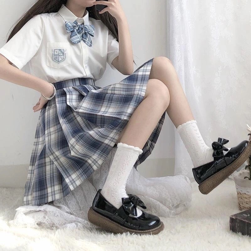 Hàng Loại 1 dày và dài hơn Tất cao cổ lolita style Nhật Bản T001