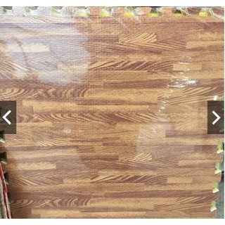 Bộ 12 miếng thảm xốp vân gỗ - 12 tấm 60x60cm