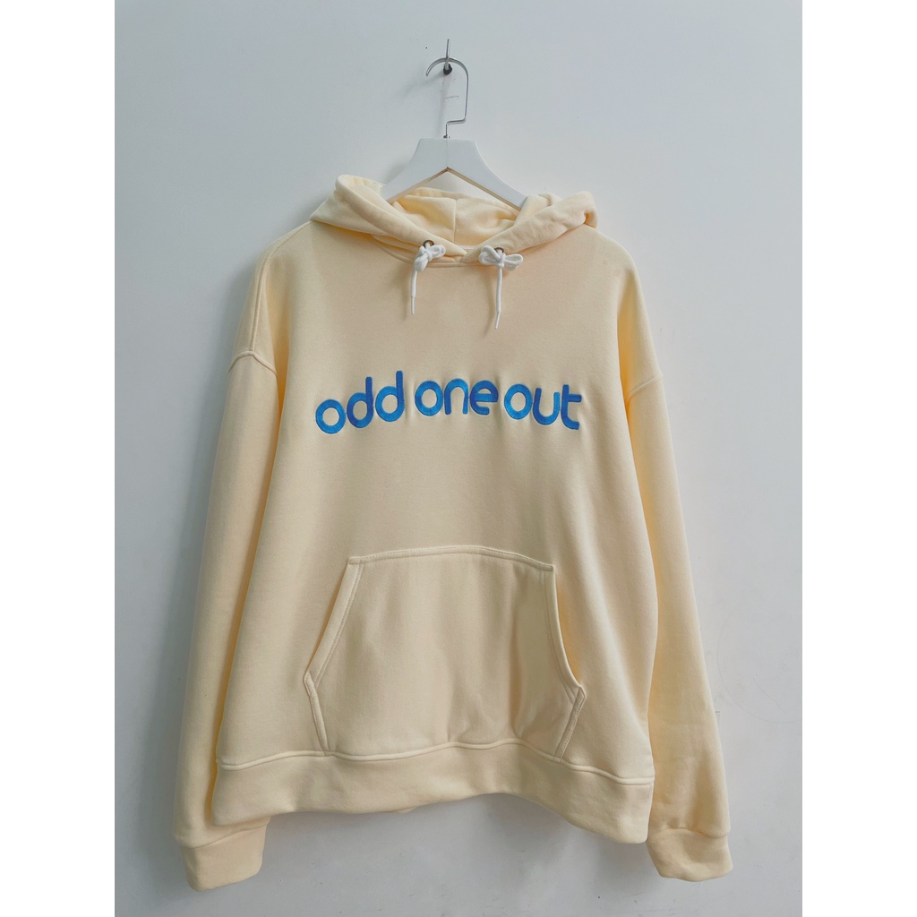 Áo Hoodie nỉ bông cotton Boin shop, Hoodie thêu chữ Odd one out cao cấp (hình thật 100%)