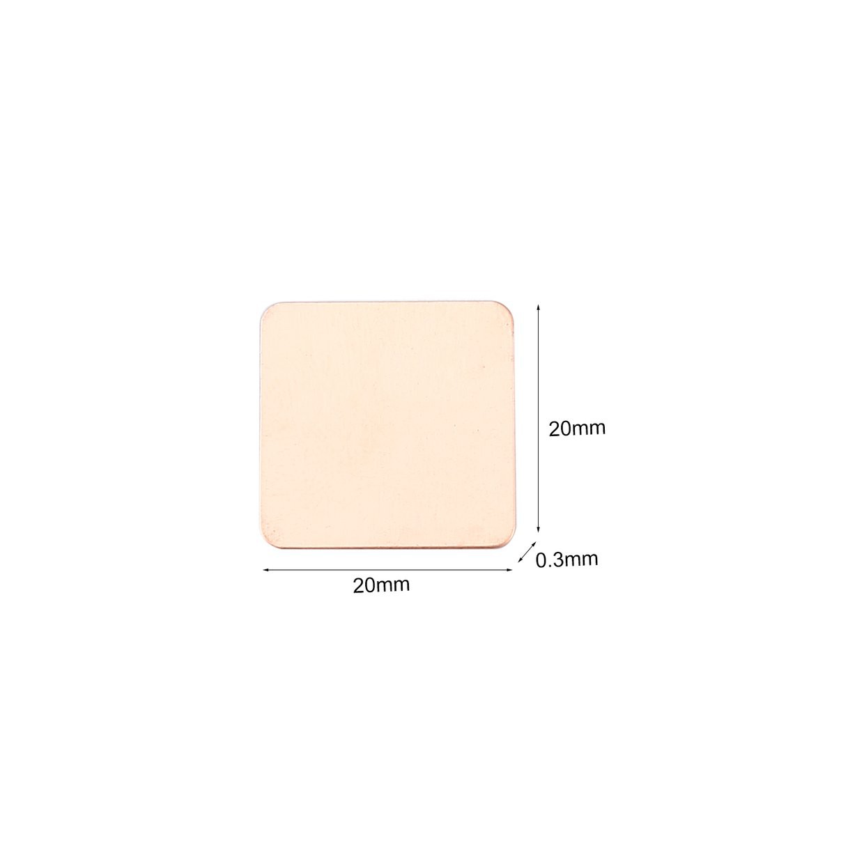 Set 10 Tấm Đồng Làm Mát Cho Laptop 0.3mm | BigBuy360 - bigbuy360.vn
