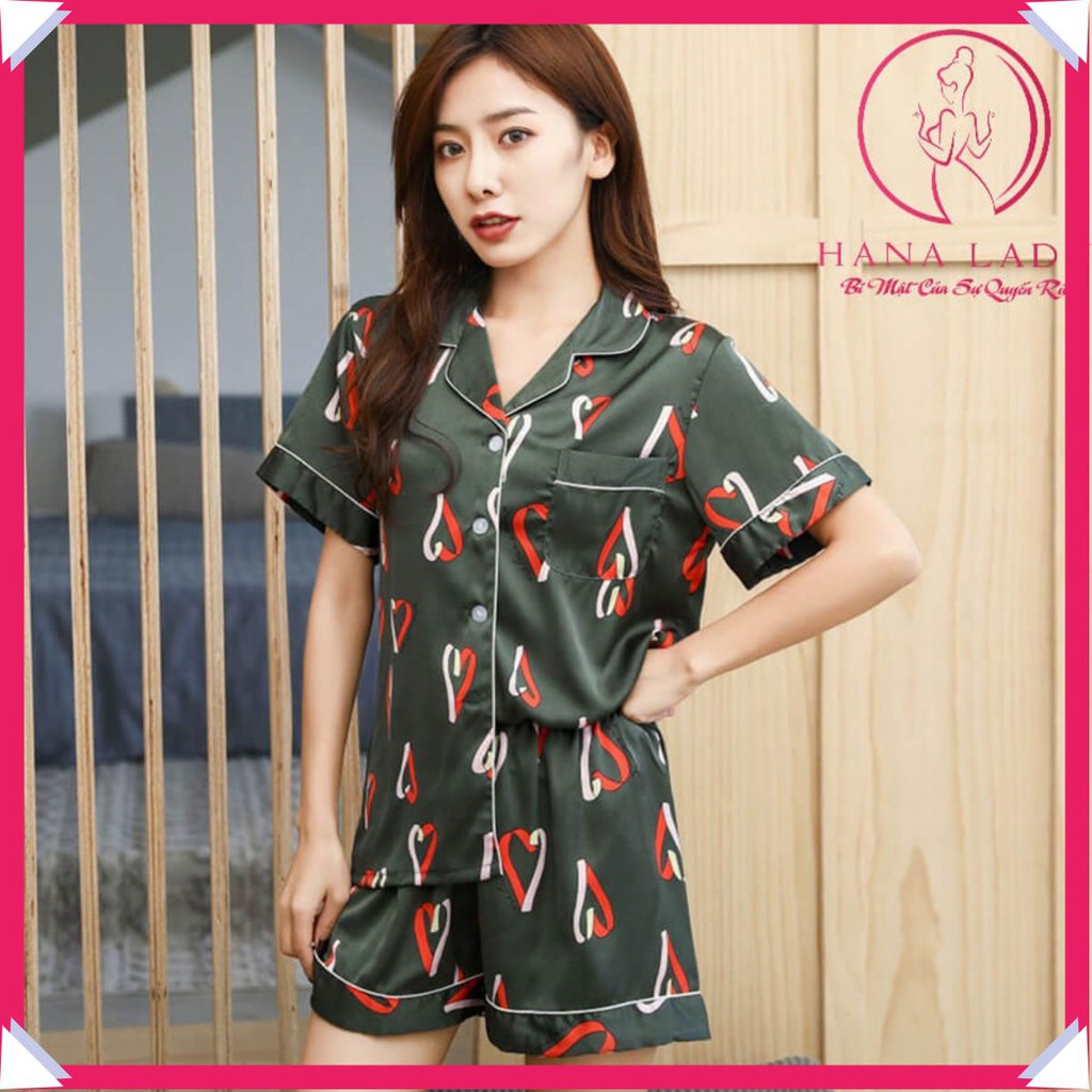 Pijama lụa tơ cao cấp PJ330