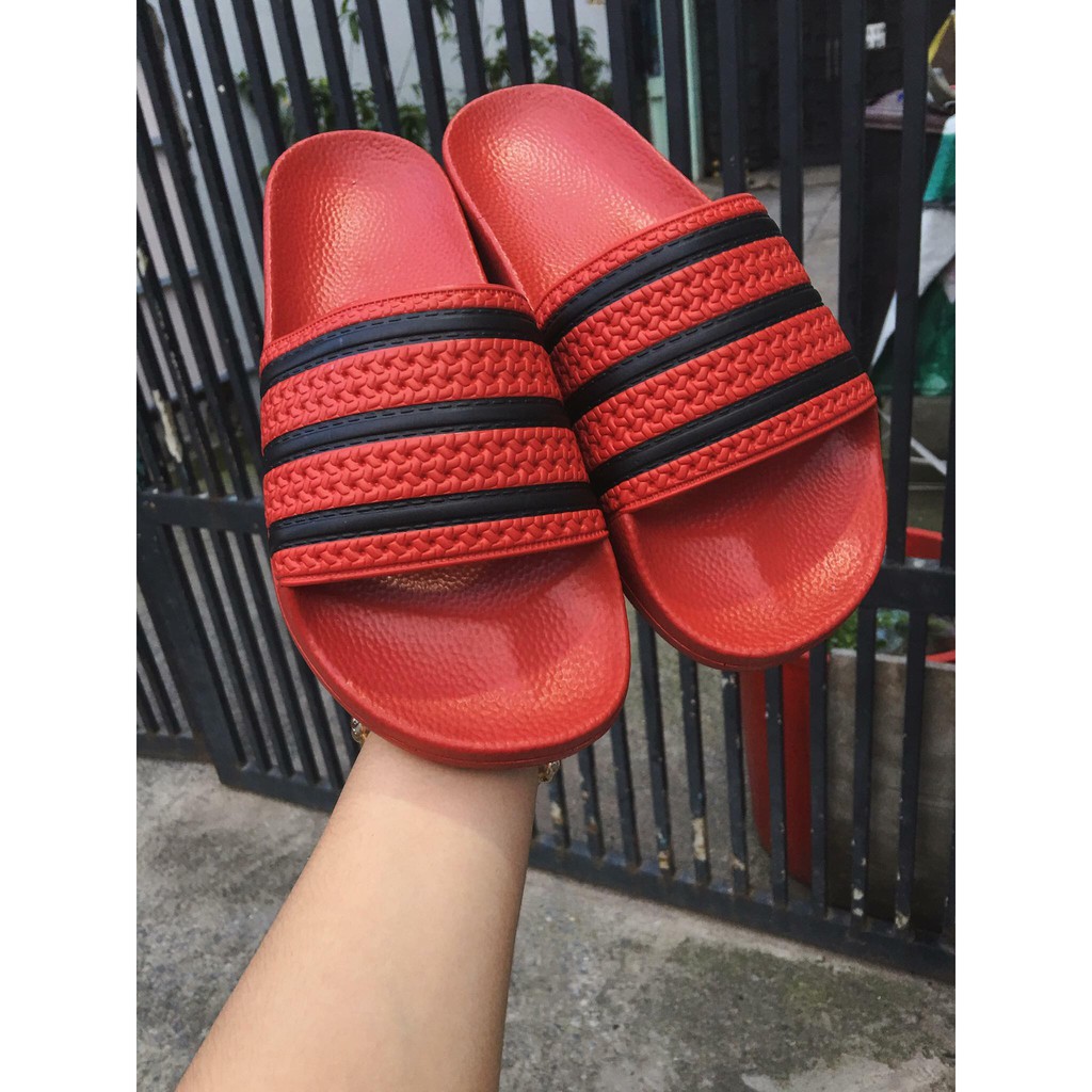 DÉP ADIDAS ADILETTE- FULL BOX - Đỏ