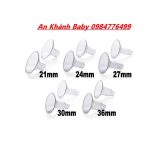 Phễu máy hút sữa medela 17/19/21/24/27mm hàng việt nam