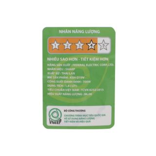 Nồi cơm điện  1.8 lít KSH-D19V