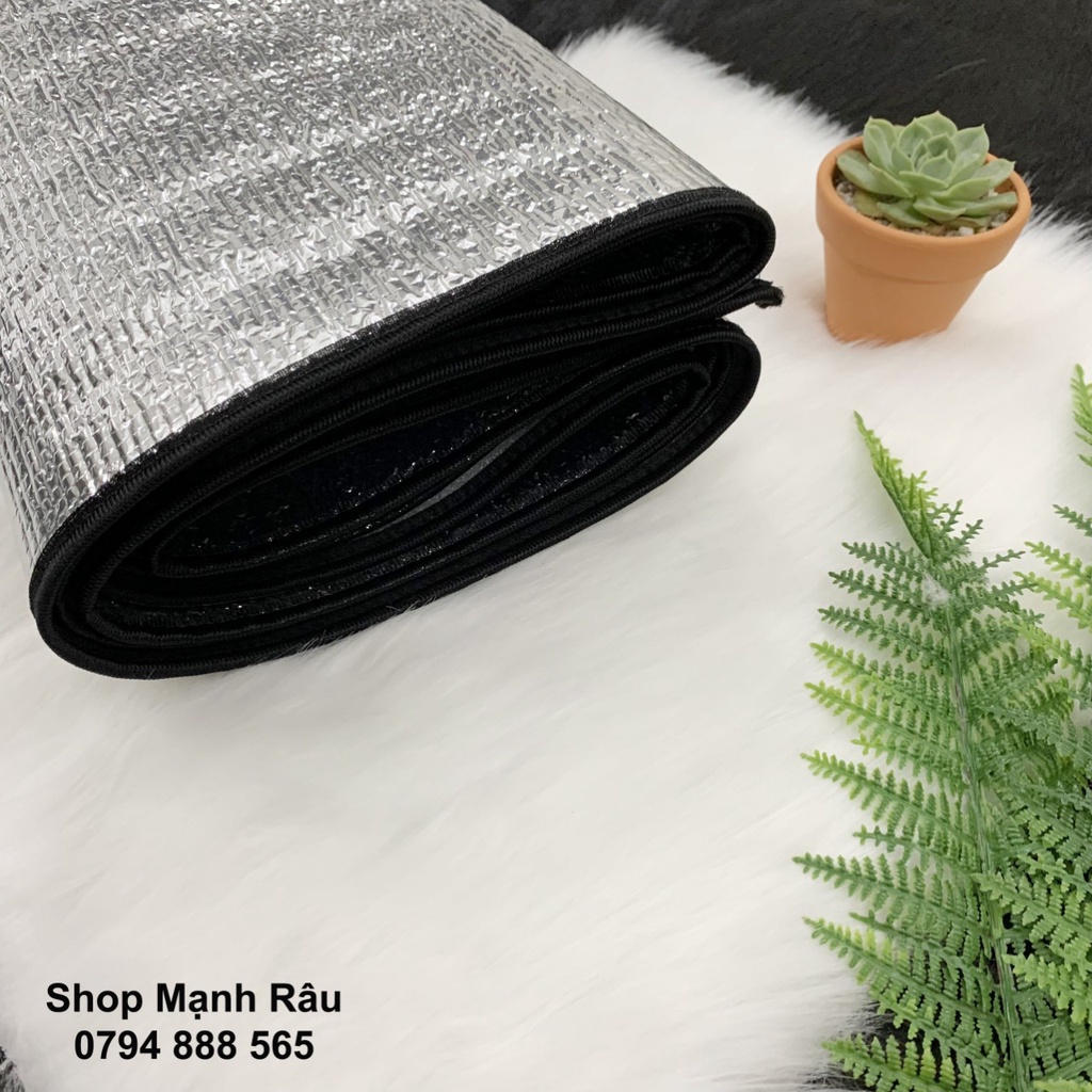 Chiếu văn phòng cá nhân màu đen dày 3.5mm - thảm du lịch dã ngoại chống thấm cao cấp