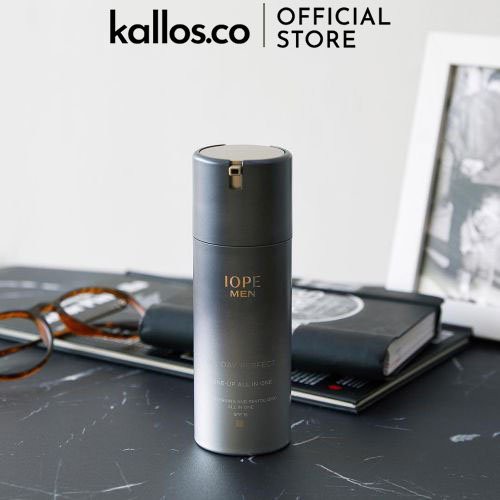 Bộ Dưỡng Da Nam IOPE Men All Pro Retinol, Perfect Tone Up All In One, Bio Essence, Anti Aging Emulsion - Kallos Vietnam