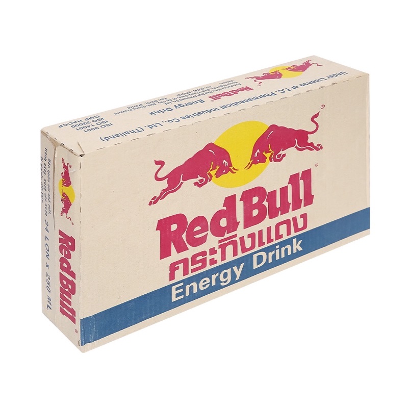 Thùng 24 lon nước tăng lực Redbull hàng Thái Lan giá sỉ