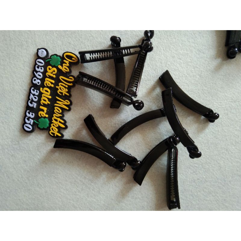 Xương cặp dọc nhựa, phôi kẹp tóc dựng thẳng