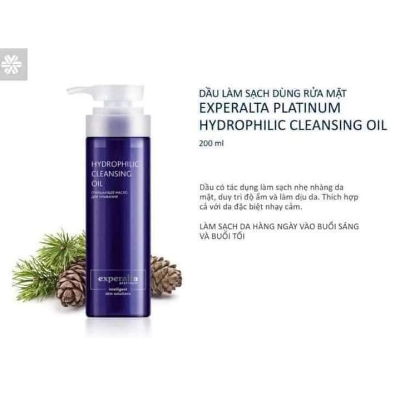 Dầu làm sạch dùng rửa mặt Hydrophilic Cleansing Oil Siberi
