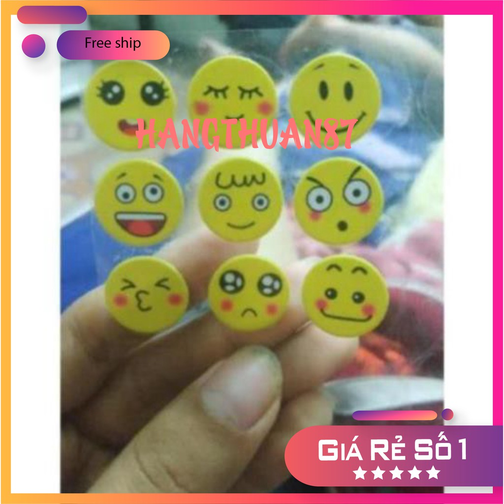 5 tờ Hình dán icon cảm xúc ngộ nghĩnh