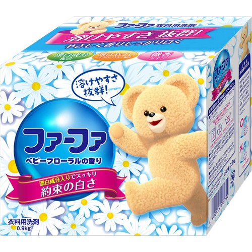 Bột giặt trẻ em Fafa Baby 900g Nhật Bản
