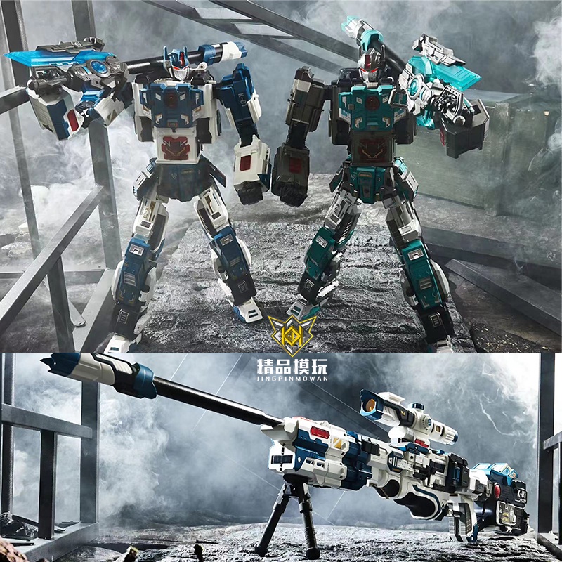 Mô hình NBK K-SR02 KSR02 Adjudicator In-Hand & K-SR01 KSR01 King of The Sniper G.un Prime Limited Edition.