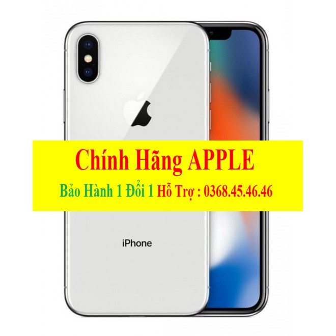 [Mã ELMT8 giảm 5% đơn 8TR] Điện thoại iPhone X Quốc tế 256GB Mới 99%