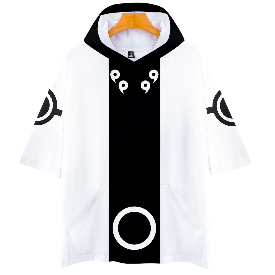 Anime Áo Hoodie Ngắn Tay In Hình Nhân Vật Trong Naruto Birthday Gift