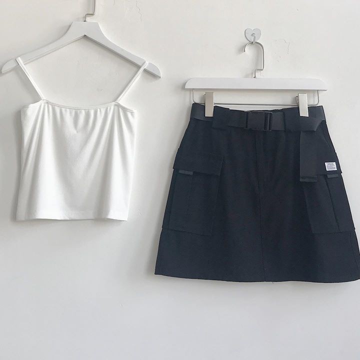 Áo 2 dây chất thun gân form thoải mái BUSY - 1253  ( Jem Closet ) | BigBuy360 - bigbuy360.vn