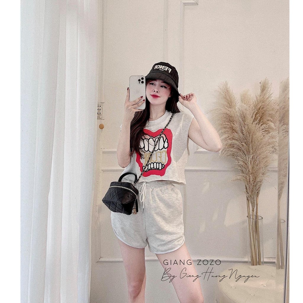 SALE!!! SET BỘ CE CHẤT COTTON ZIP QUẦN CẠP CHUN SIÊU HOT BN176
