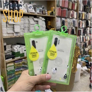 Ốp silicon trong suốt CAO CẤP có chống va đập chính hãng OUCASE cho SAMSUNG Note 10 / Note 10 Plus