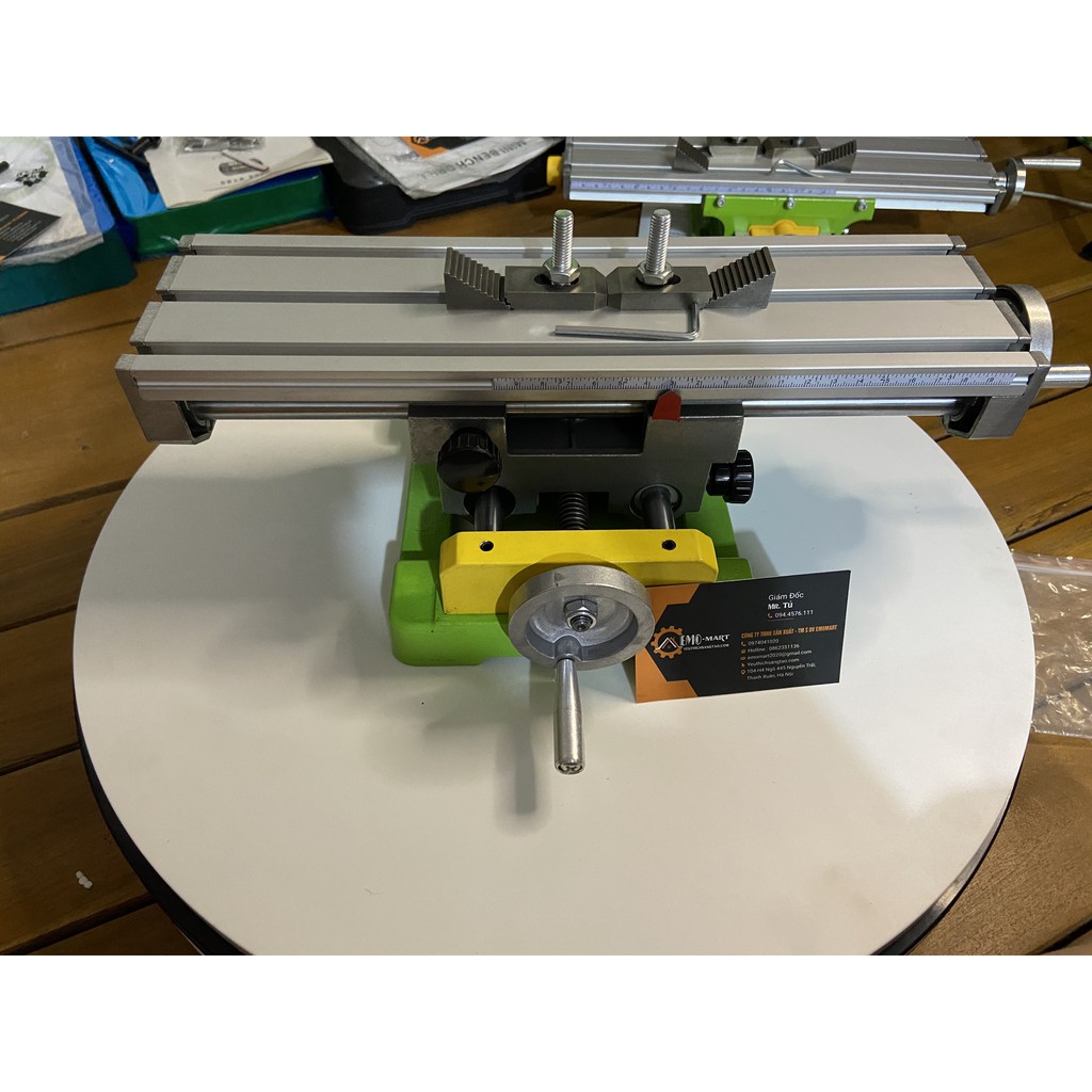 ⚡️𝐇𝐚̀𝐧𝐠 𝐂𝐡𝐢́𝐧𝐡 𝐇𝐚̃𝐧𝐠⚡️Bàn trượt MiniQ 6330⚡️Chất liệu Aluminium chịu lực - Đế kim loại - Độ chính xác 0.05mm 2 chiều XY